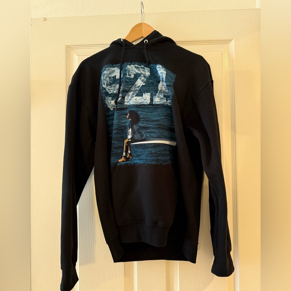 Black SZA Graphic Hoodie